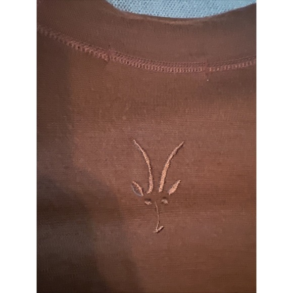 Ibex Merino Wool 1/2 Zip Pullover Men's XL Preppy Golf Made In USA Rustic Color - Picture 9 of 10